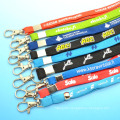 Silk screen printed heavy duty lanyard